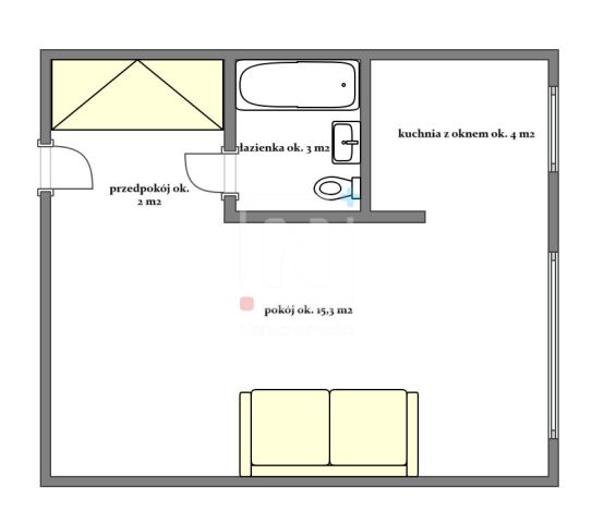Mieszkanie 1-pokojowe Warszawa Ursus, ul. Warszawska. Zdjęcie 10