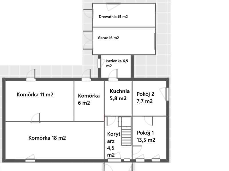 dom wolnostojący Janowice Duże. Zdjęcie 7
