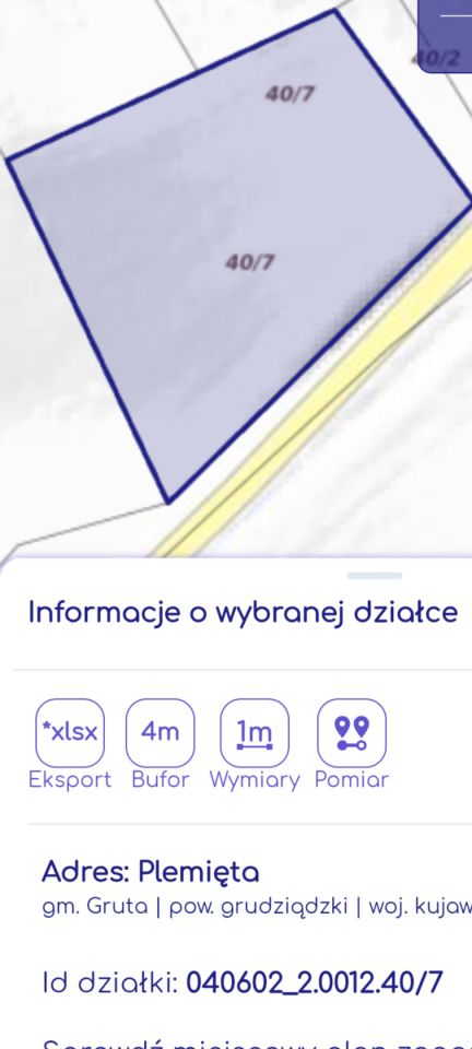 Działka rolno-budowlana Plemięta. Zdjęcie 4