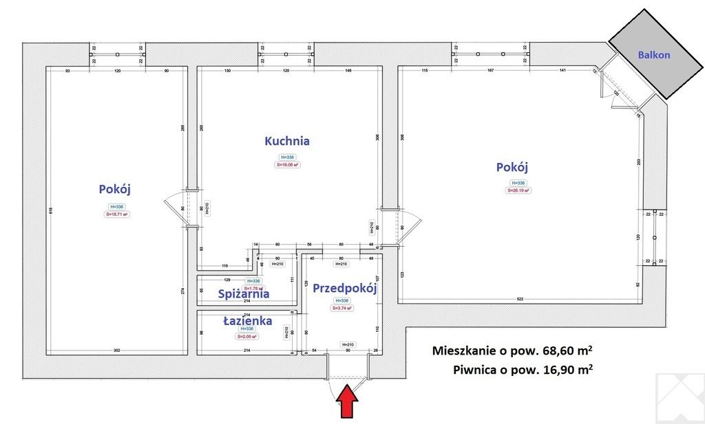 Mieszkanie 2-pokojowe Przemyśl, ul. Rokitniańska. Zdjęcie 12