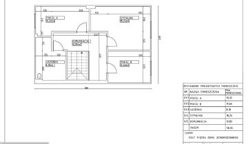 dom szeregowy, 4 pokoje Laryszów