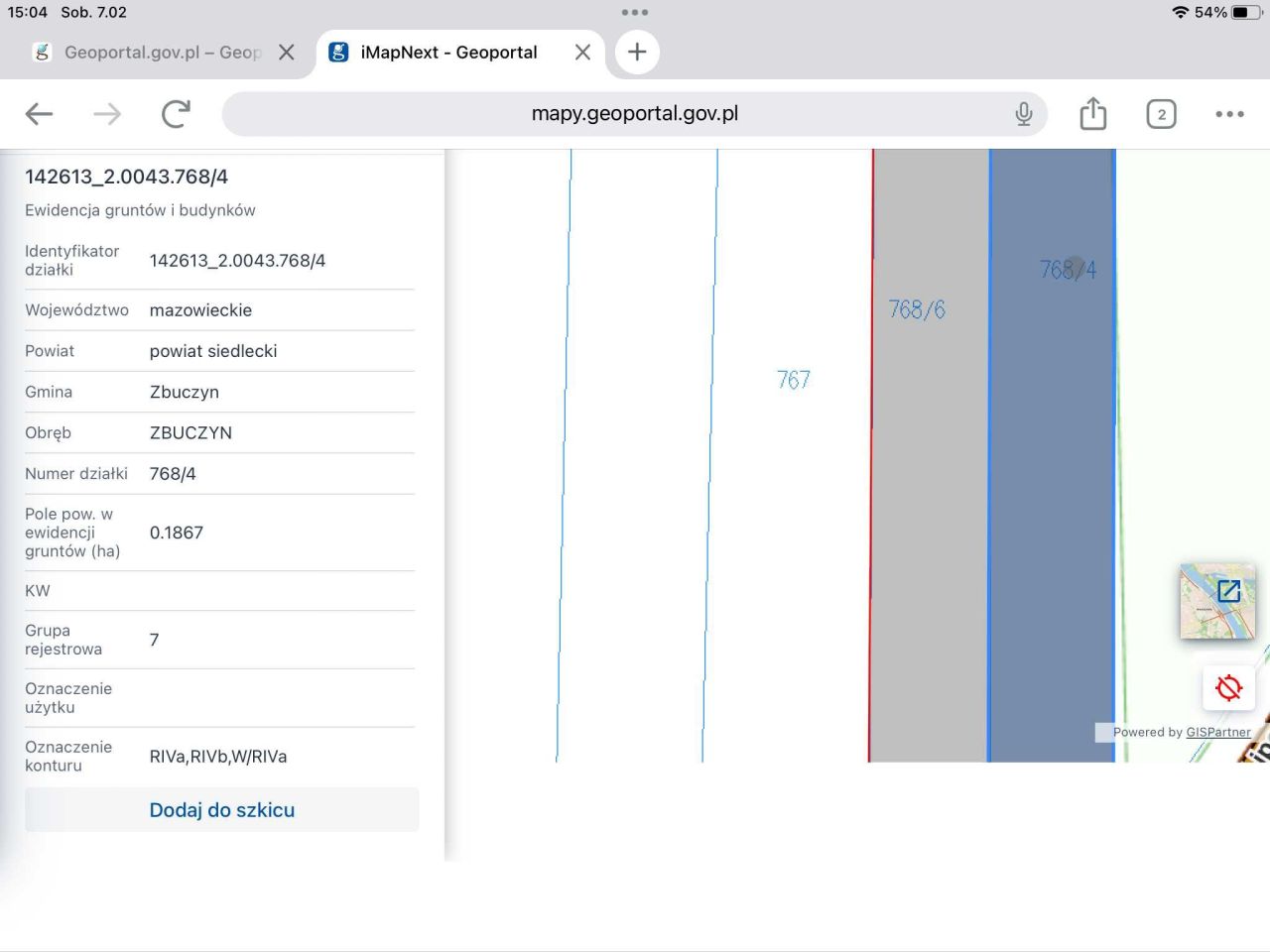 Działka budowlana Zbuczyn, ul. Lipowa. Zdjęcie 6