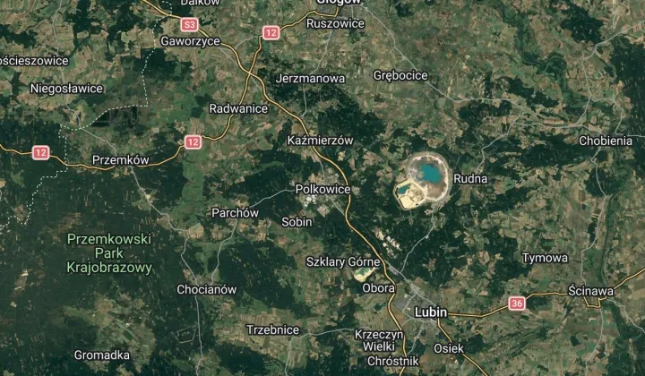 Działka rod Polkowice