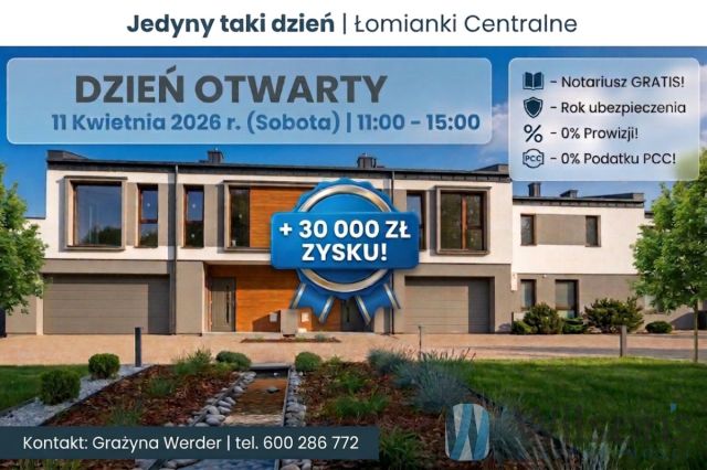 dom szeregowy, 5 pokoi Łomianki, ul. Prochowni. Zdjęcie 1