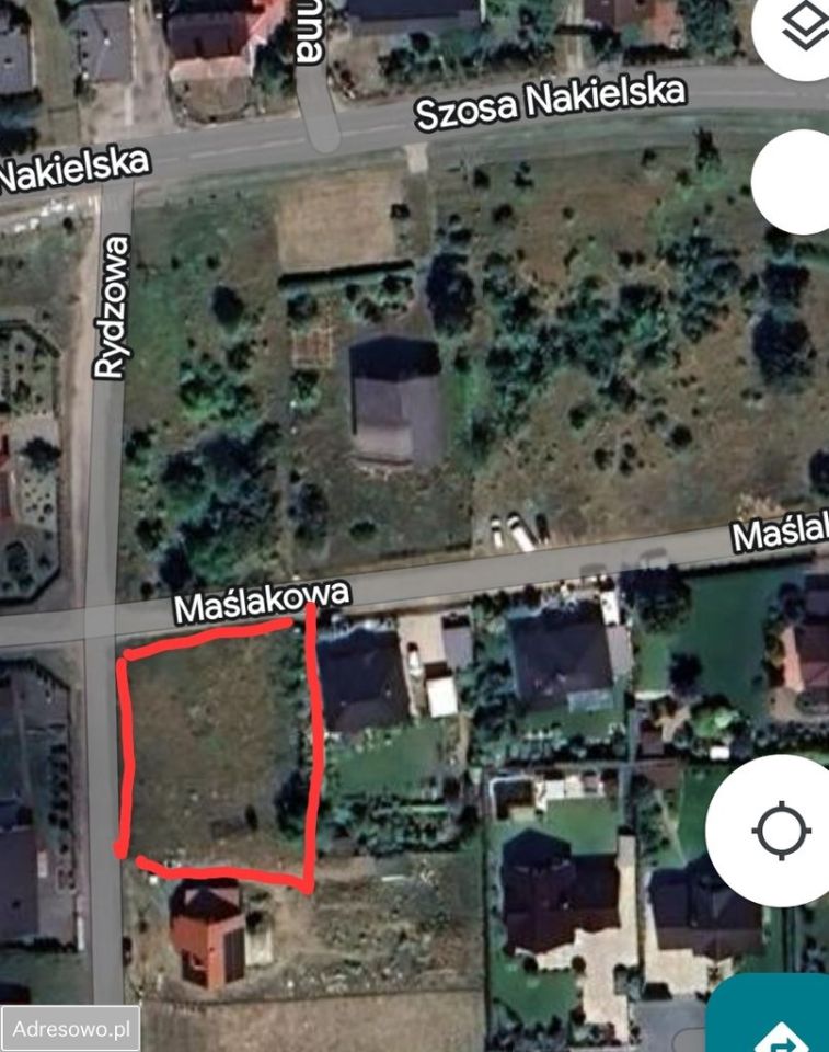 Działka budowlana Łochowice, ul. Maślakowa