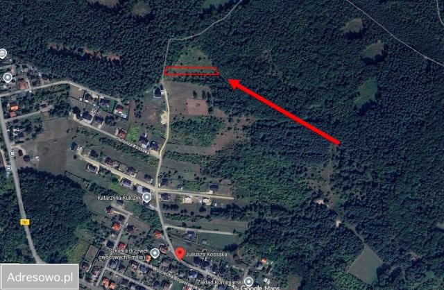Działka budowlana Płaza, ul. Juliusza Kossaka. Zdjęcie 1