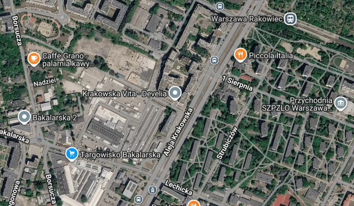 Garaż/miejsce parkingowe Warszawa Rakowiec, al. Krakowska