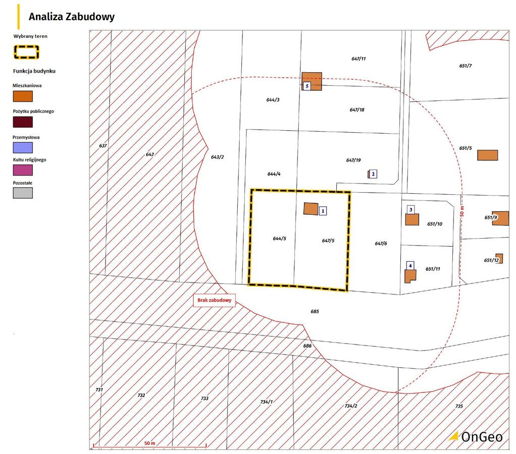 Działka budowlana Śladów. Zdjęcie 8