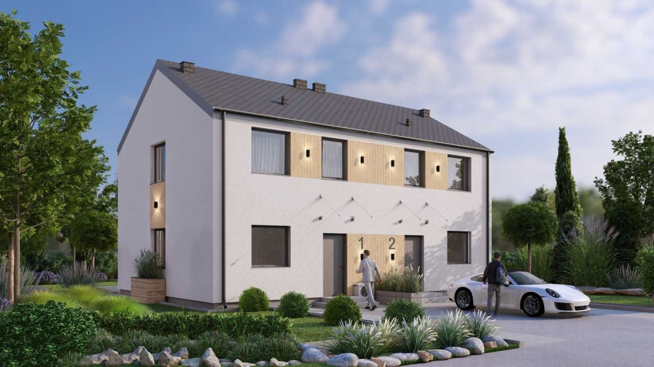 bliźniak Więcbork, ul. Piastów. Zdjęcie 4