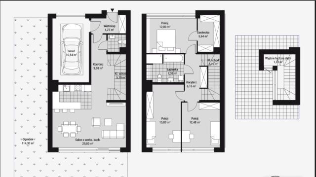 dom wolnostojący, 4 pokoje Kraków Wola Justowska, ul. Rysi Stok. Zdjęcie 23