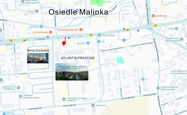 Lokal Opole Malinka, ul. Ozimska. Zdjęcie 4