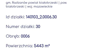 Działka rolna Kadłubska Wola