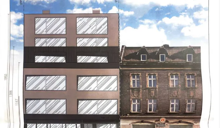 Działka inwestycyjna Katowice Zawodzie, ul. 1 Maja