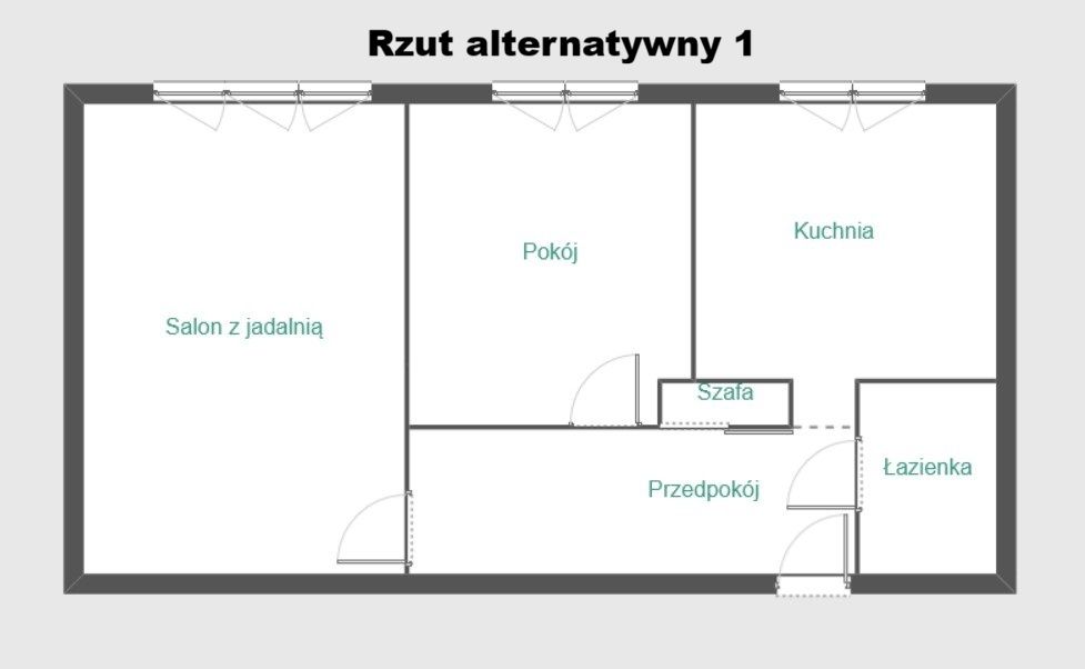 Mieszkanie 3-pokojowe Łańcut Centrum, ul. Podwale. Zdjęcie 13
