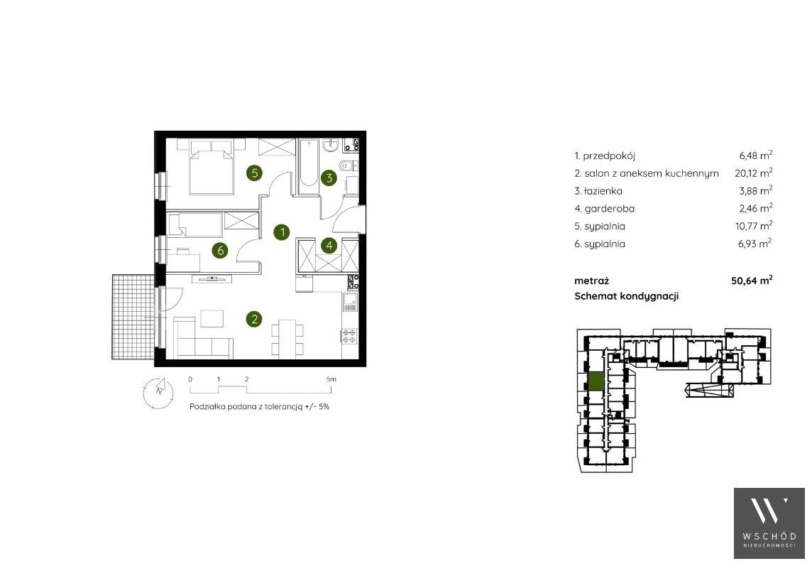 Mieszkanie 3-pokojowe Kraków Prądnik Biały. Zdjęcie 3