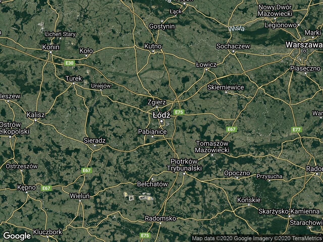 Działka budowlana Łódź Wiskitno, ul. Kolumny