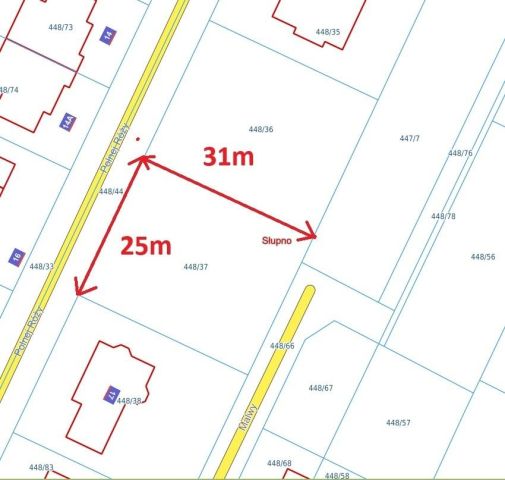Działka budowlana Słupno, ul. Polnej Róży. Zdjęcie 1