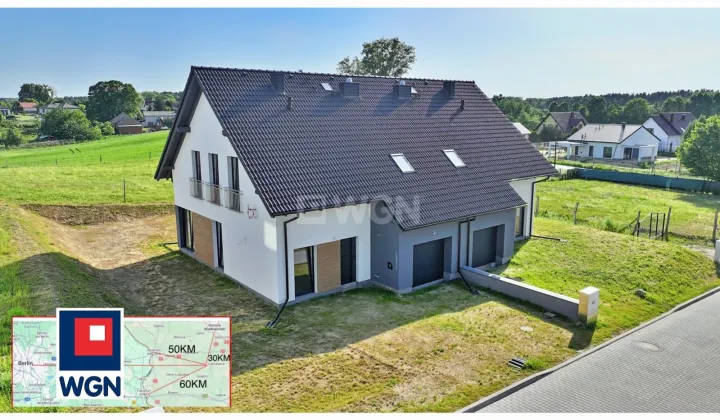 bliźniak, 5 pokoi Lubniewice, ul. Sulęcińska