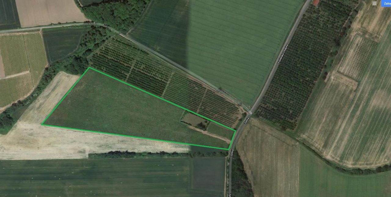 Działka siedliskowa Księginice Małe, ul. Żytnia. Zdjęcie 2