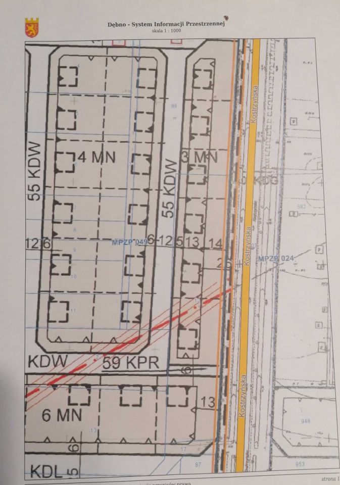 Działka budowlana Dębno. Zdjęcie 2