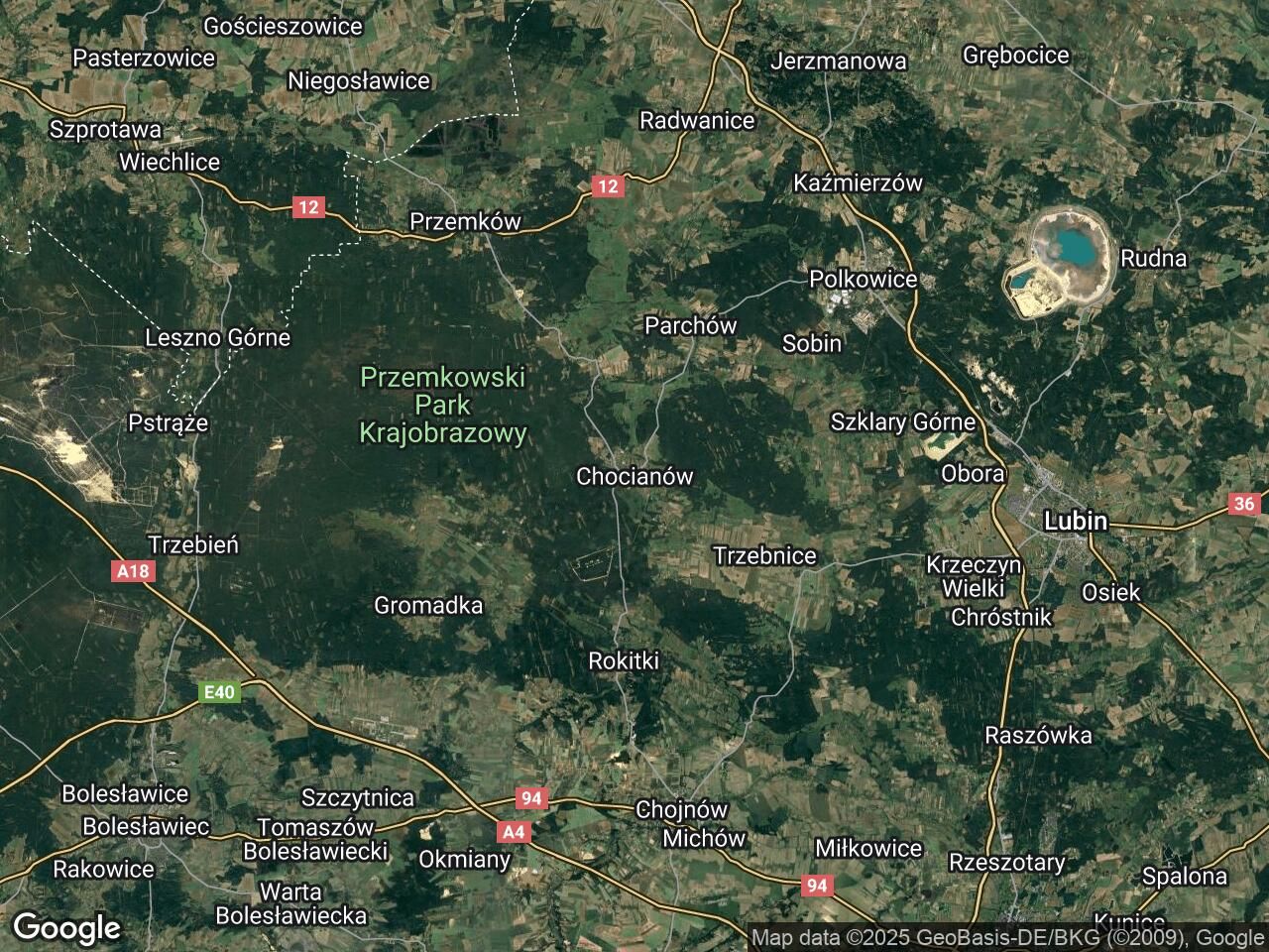 Działka budowlana Chocianów