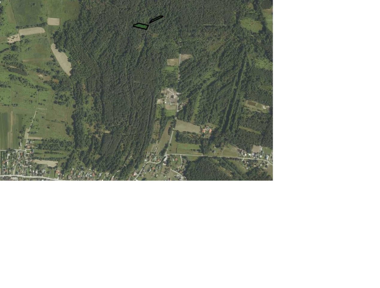 Działka leśna Bielcza. Zdjęcie 5