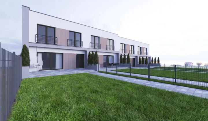 dom szeregowy, 4 pokoje Zawady, ul. Rolnicza