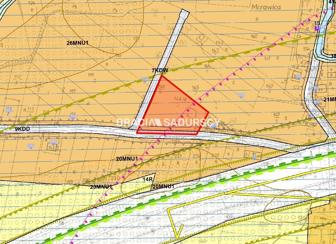 Działka inwestycyjna Morawica. Zdjęcie 2