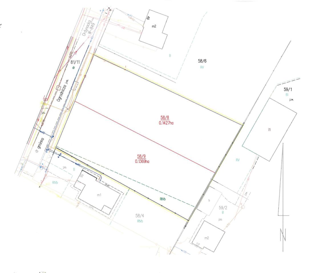 Działka budowlana Zamość, ul. Ogrodnicza