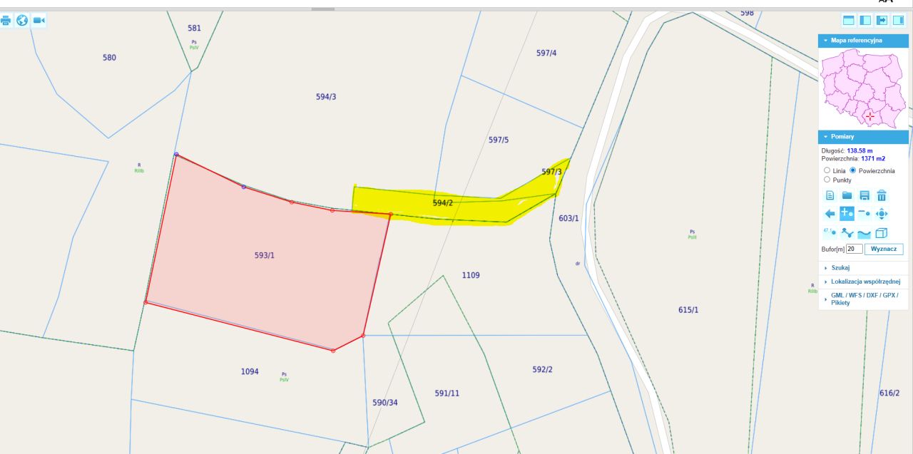 Działka budowlana Golkowice Zarzecze. Zdjęcie 7