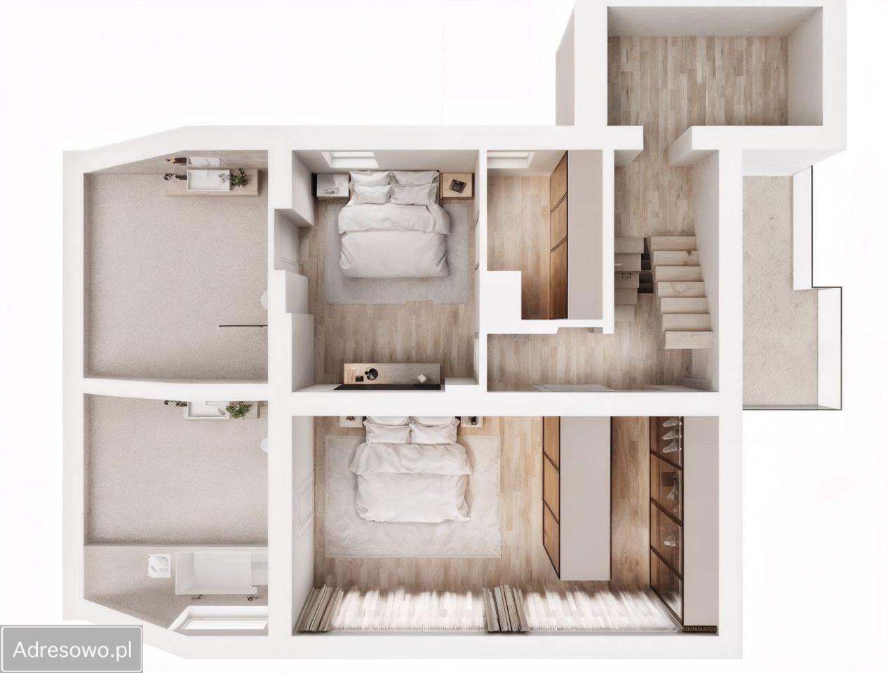 dom wolnostojący, 7 pokoi Wrocław Borek, ul. Sępia. Zdjęcie 2