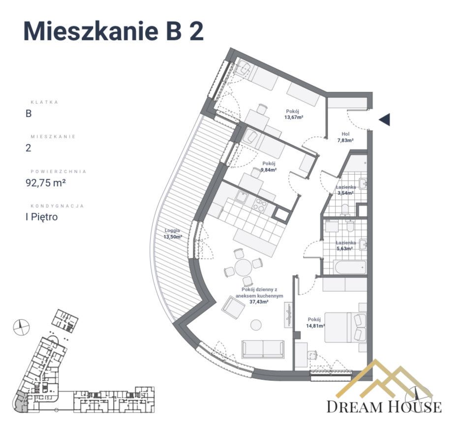 Mieszkanie 4-pokojowe Gdynia Śródmieście, ul. św. Piotra. Zdjęcie 16