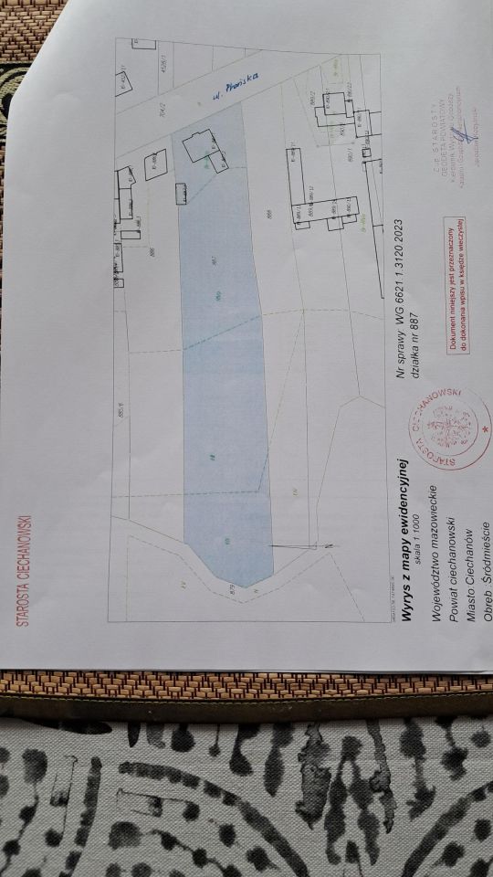 Działka rolno-budowlana Ciechanów Centrum, ul. Płońska. Zdjęcie 2