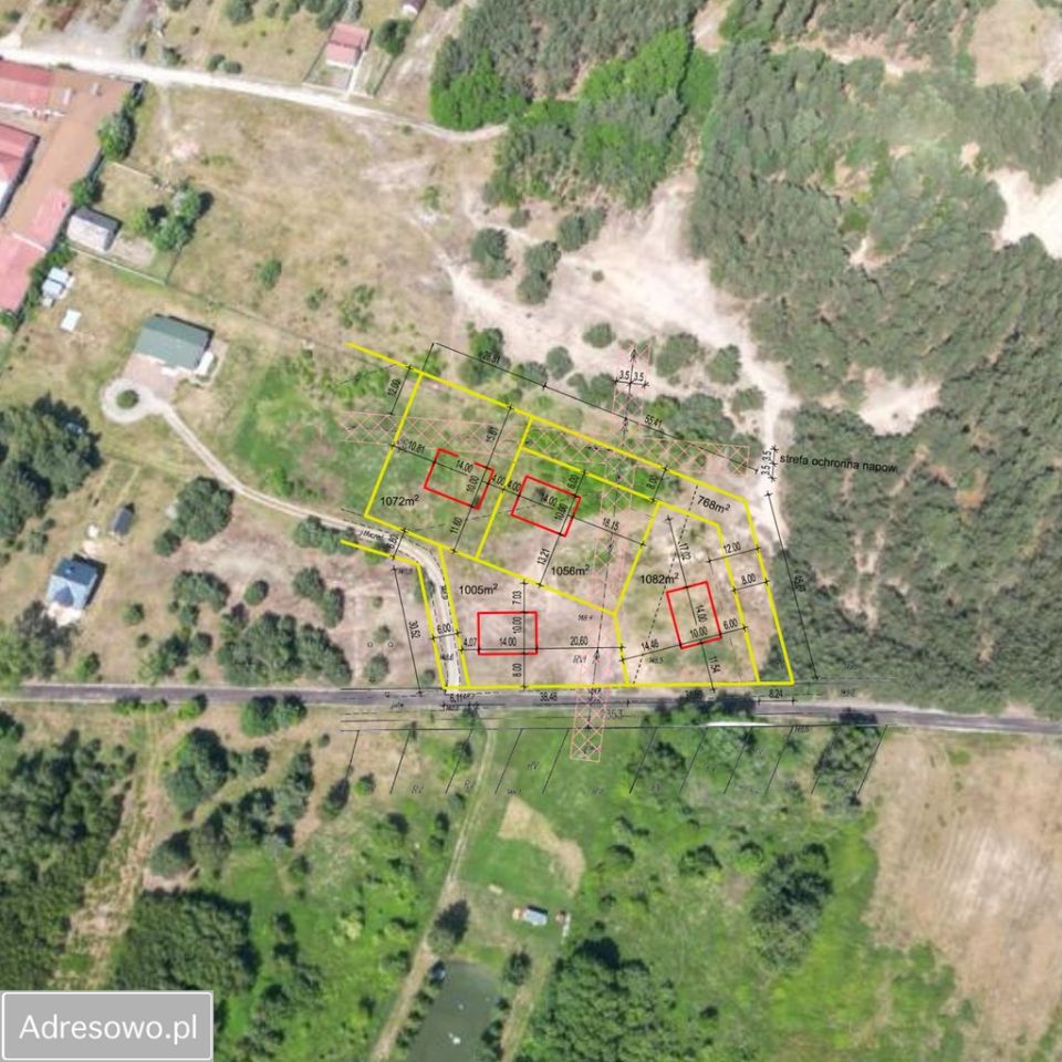 Działka inwestycyjna Węglewice, ul. Polna. Zdjęcie 9