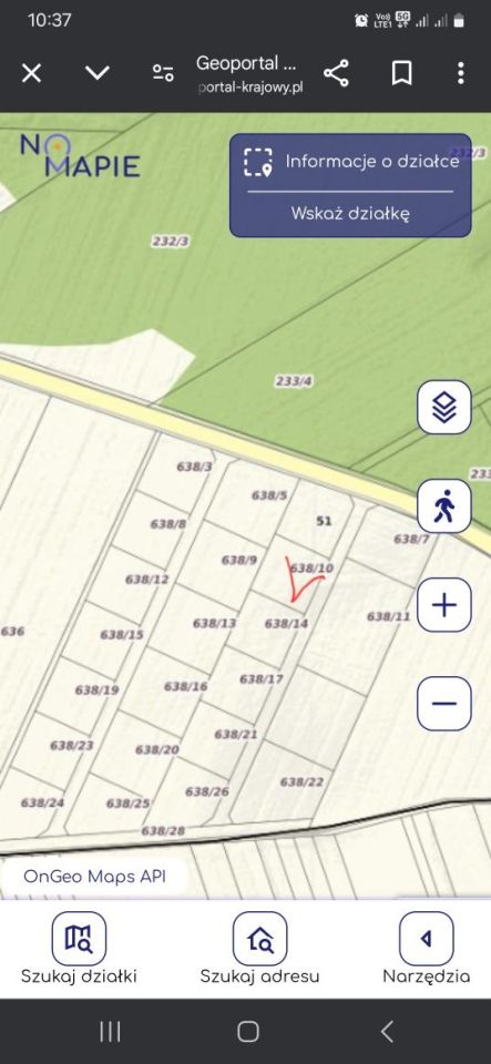 Działka budowlana Sokóle. Zdjęcie 2