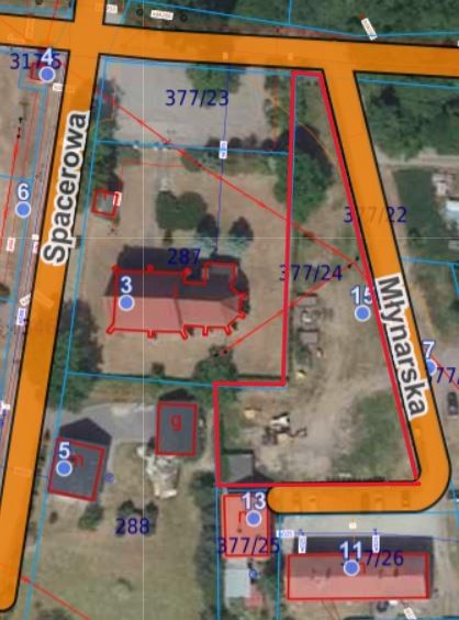 Działka budowlana Ozorowice, ul. Młynarska