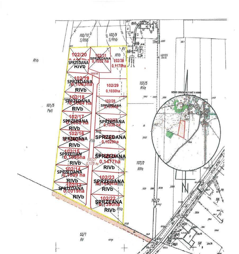 Działka budowlana Koźmin. Zdjęcie 2