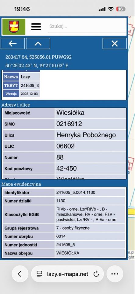 Działka budowlana Wiesiółka, ul. Henryka Pobożnego. Zdjęcie 6