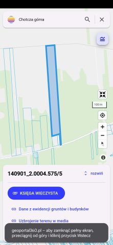 Działka rolna Chotcza Górna Kresy. Zdjęcie 1