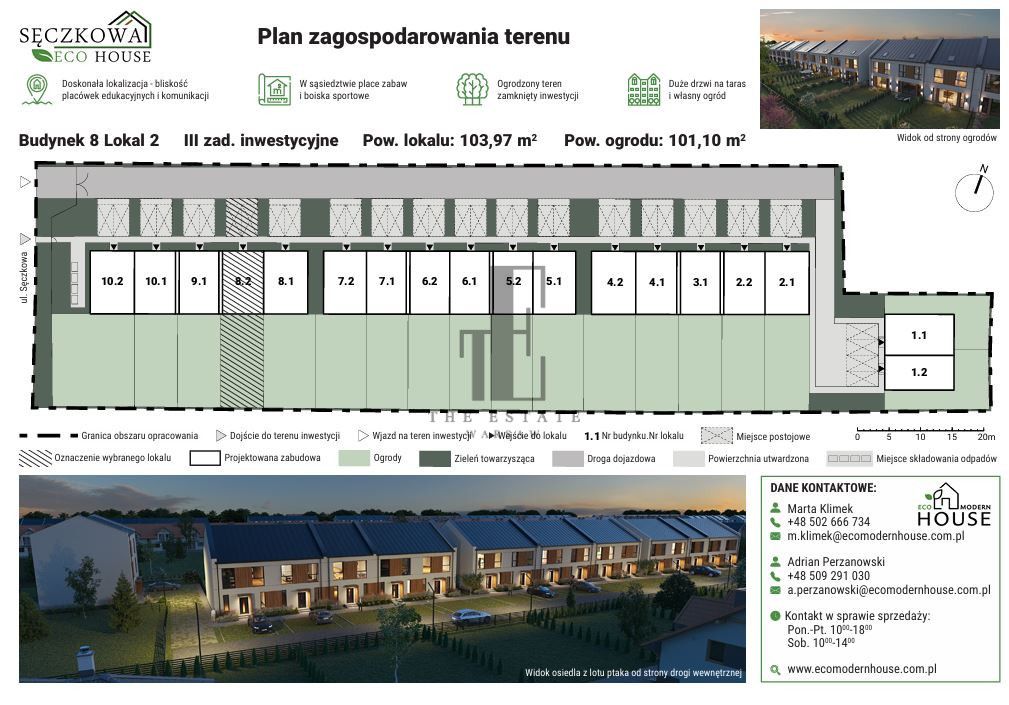 dom szeregowy, 4 pokoje Warszawa Wawer, ul. Sęczkowa. Zdjęcie 8