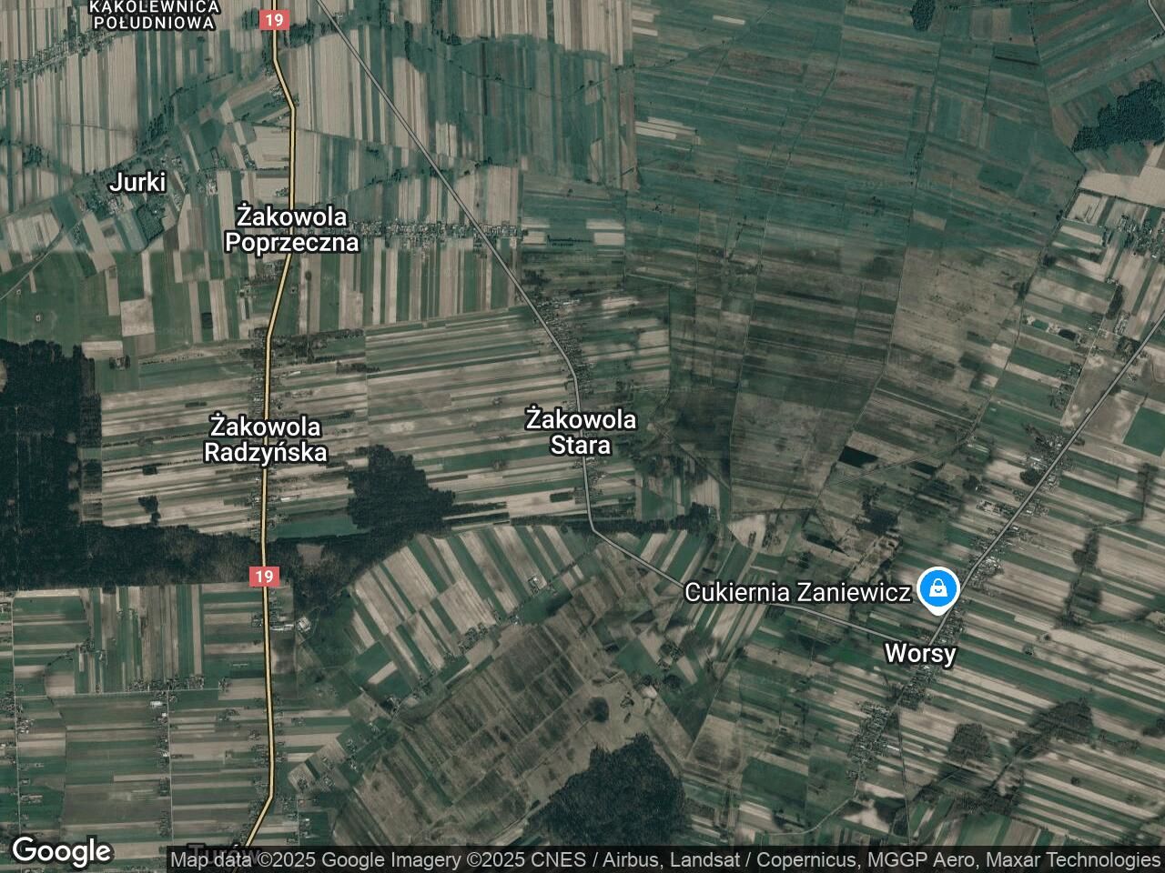 Działka rolna Żakowola Stara