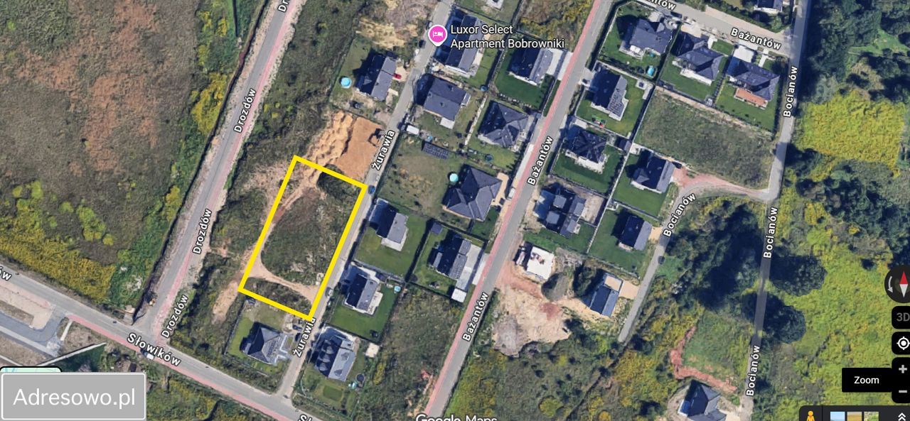 Działka budowlana Bobrowniki, ul. Żurawia. Zdjęcie 3