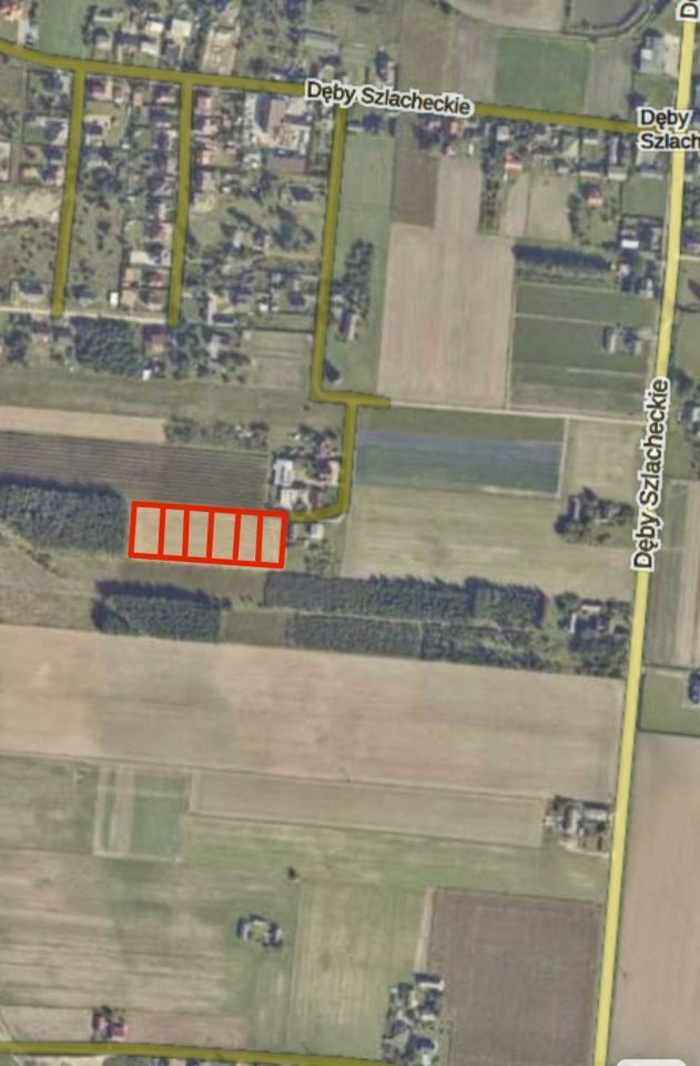 Działka budowlana Dęby Szlacheckie. Zdjęcie 3