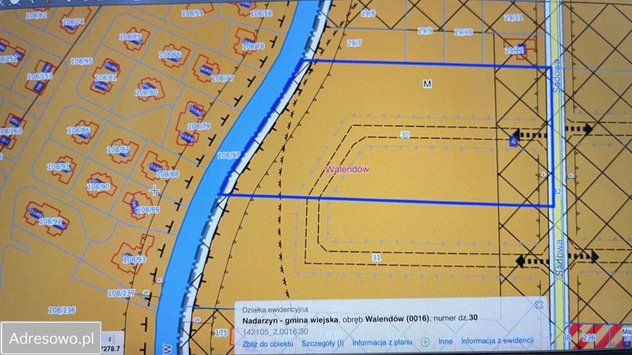 Działka budowlana Walendów, ul. Sadowa. Zdjęcie 2