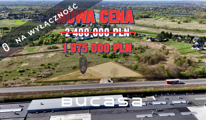 Działka inwestycyjna Niepołomice, ul. Władysława Wimmera