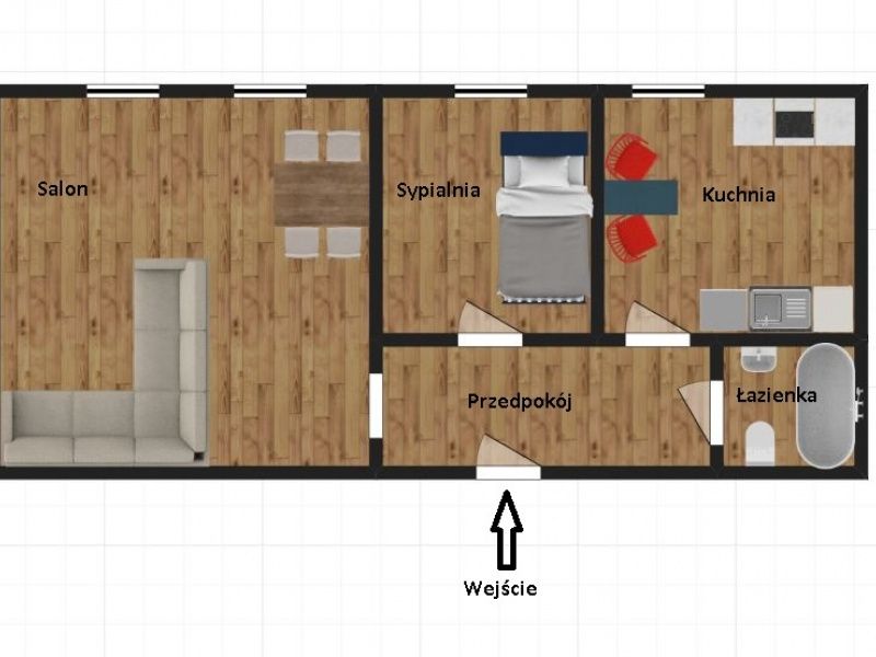 Mieszkanie 2-pokojowe Jelenia Góra Centrum, pl. Ratuszowy. Zdjęcie 10