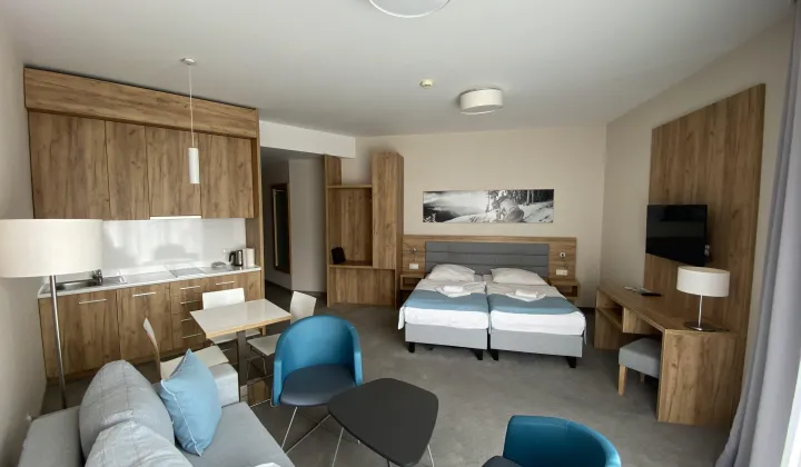 Mieszkanie 1-pokojowe Sienna, Na skarpie