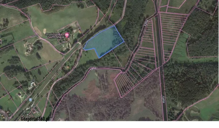 Działka rolna Bukwałd