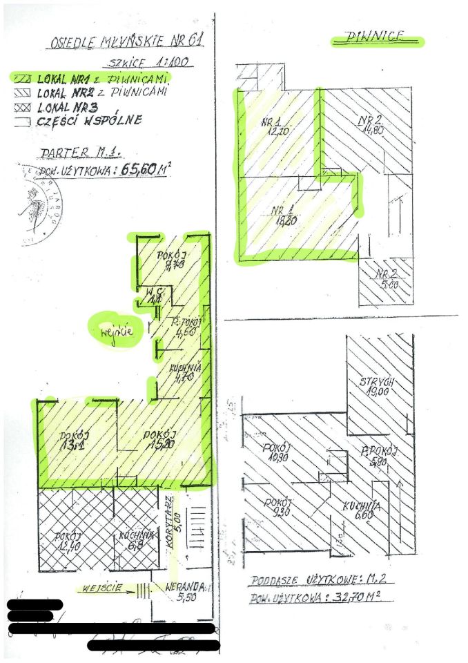 Mieszkanie 3-pokojowe Piława Górna, os. Młyńskie. Zdjęcie 10