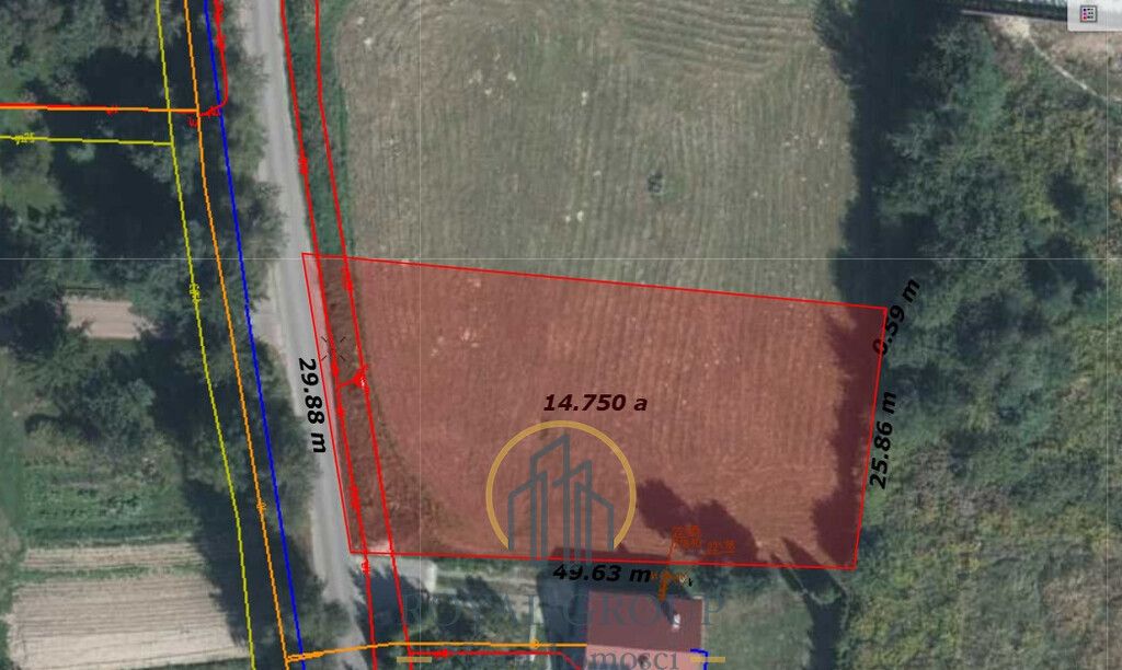 Działka budowlana Szerokie. Zdjęcie 3